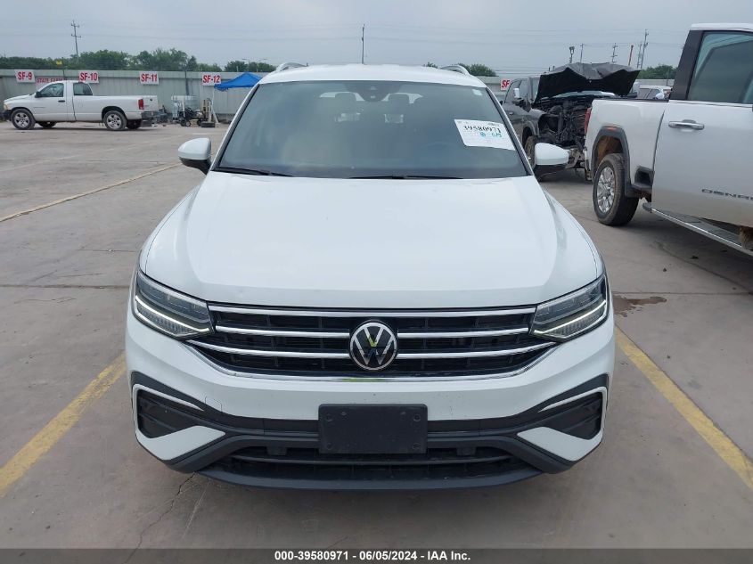 2022 Volkswagen Tiguan 2.0T Se VIN: 3VV3B7AX4NM144653 Lot: 39580971