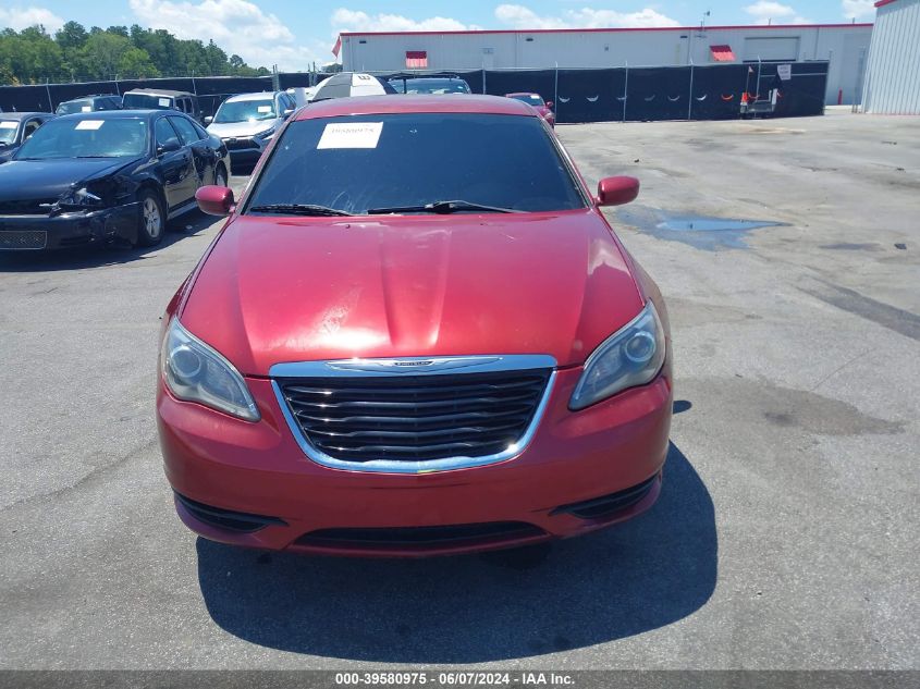 2013 Chrysler 200 Touring VIN: 1C3CCBBB2DN600255 Lot: 39580975