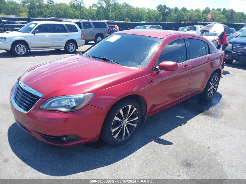 2013 Chrysler 200 Touring VIN: 1C3CCBBB2DN600255 Lot: 39580975