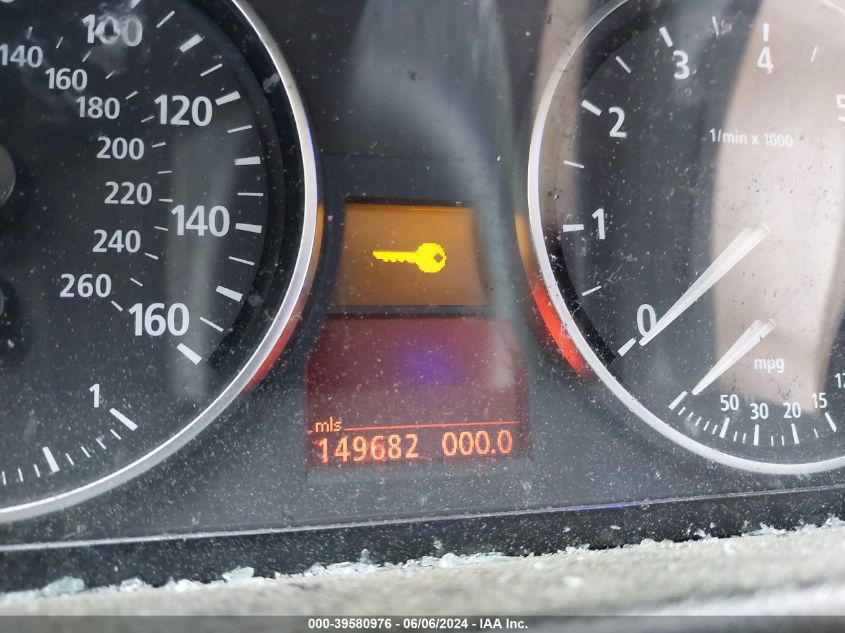 2006 BMW 325Xi VIN: WBAVD13586KV10176 Lot: 39580976