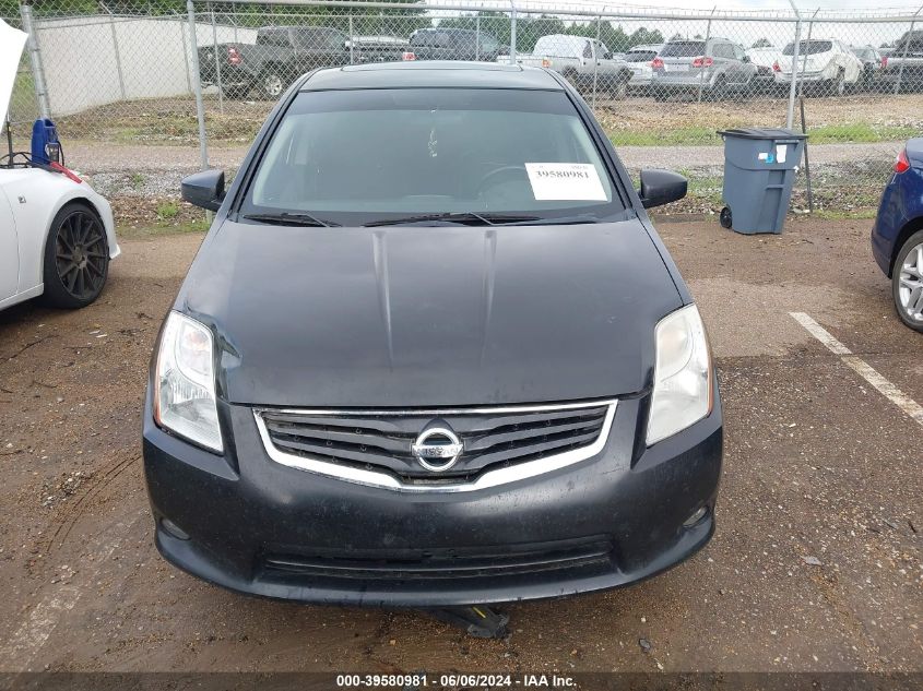 2011 Nissan Sentra 2.0Sl VIN: 3N1AB6AP8BL693003 Lot: 39580981