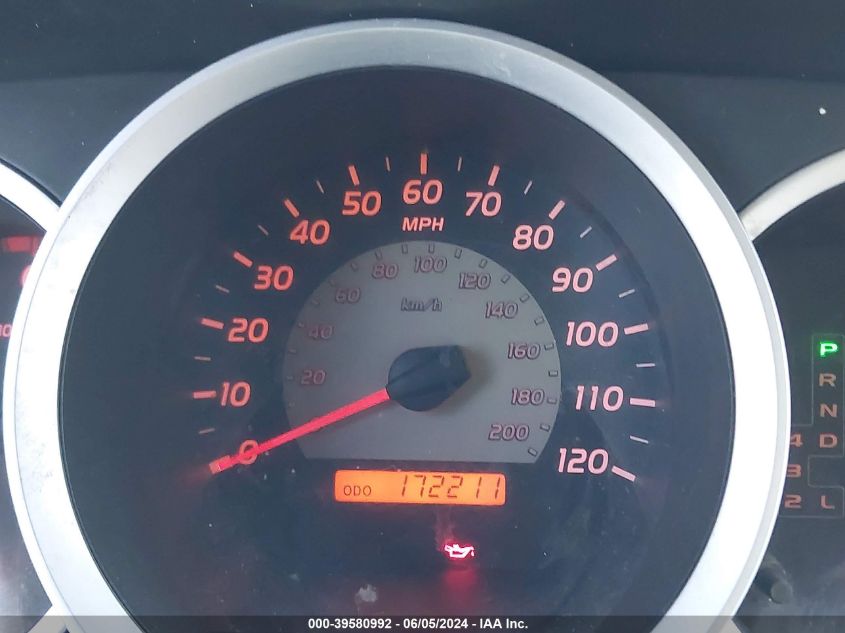 2005 Toyota Tacoma Prerunner V6 VIN: 5TEJU62N75Z068503 Lot: 39580992