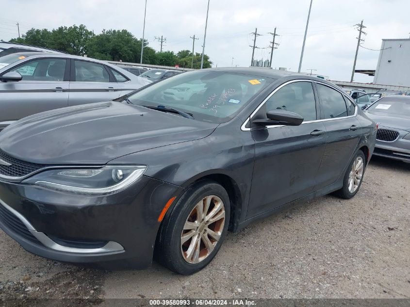2016 Chrysler 200 Limited VIN: 1C3CCCAB8GN124976 Lot: 39580993