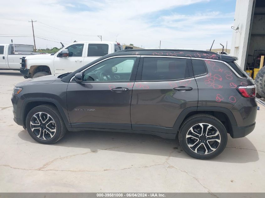 2024 Jeep Compass Limited 4X4 VIN: 3C4NJDCNXRT610862 Lot: 39581008