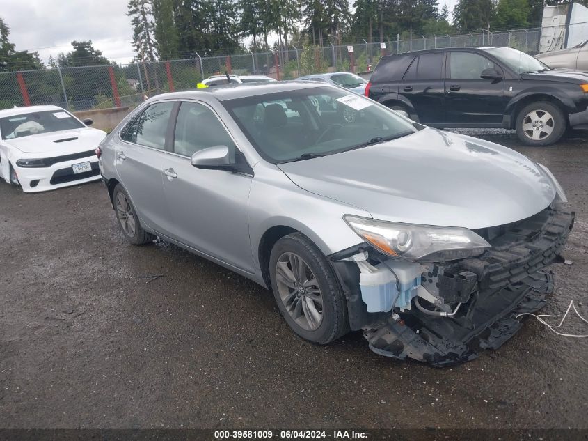 2016 Toyota Camry Se VIN: 4T1BF1FK9GU567960 Lot: 39581009