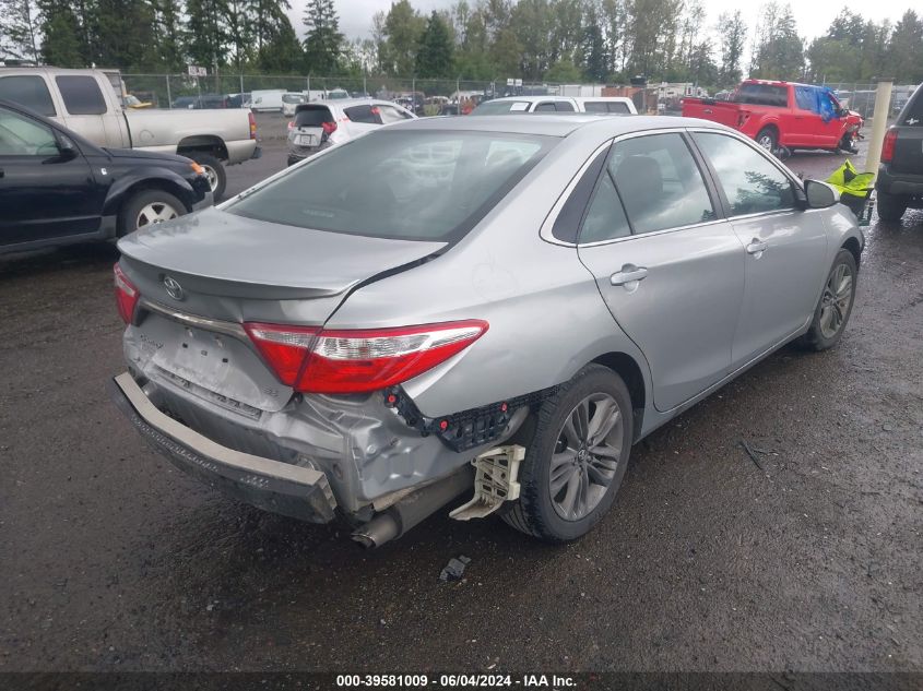 2016 Toyota Camry Se VIN: 4T1BF1FK9GU567960 Lot: 39581009