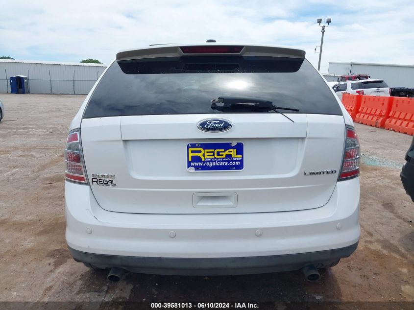 2009 Ford Edge Limited VIN: 2FMDK39C89BA82996 Lot: 39581013