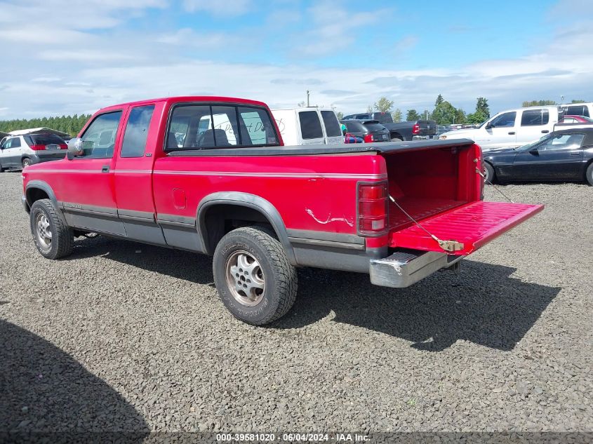 1994 Dodge Dakota VIN: 1B7GG23Y1RS507109 Lot: 39581020