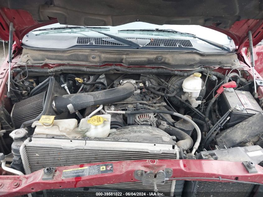 2006 Dodge Ram 1500 Slt/Trx4 Off Road/Sport VIN: 1D7HU18N36S613004 Lot: 39581022