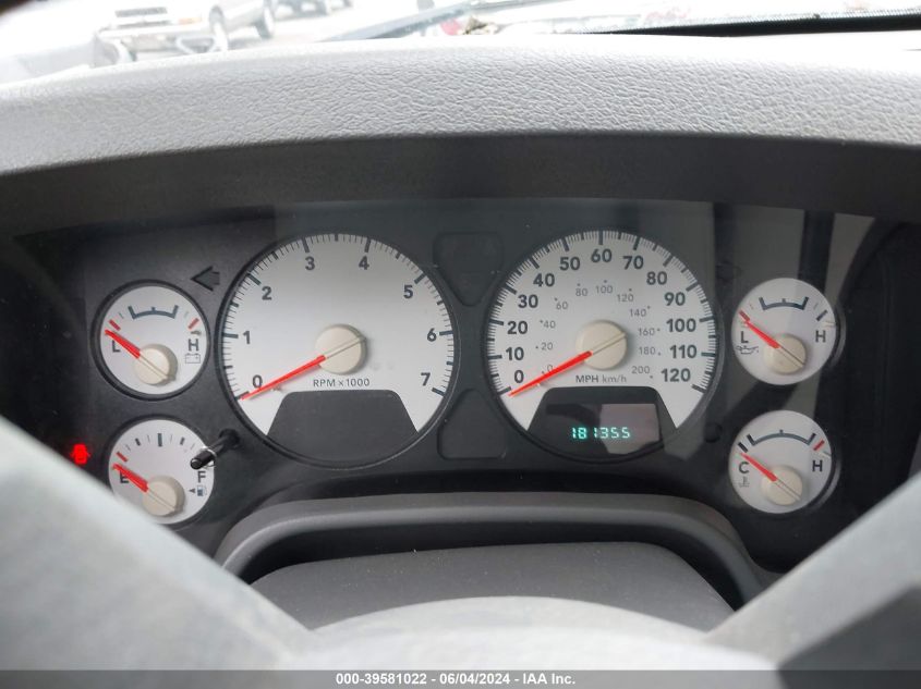 2006 Dodge Ram 1500 Slt/Trx4 Off Road/Sport VIN: 1D7HU18N36S613004 Lot: 39581022