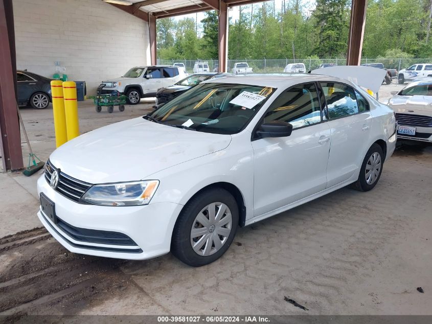 2016 Volkswagen Jetta S VIN: 3VW267AJ0GM241472 Lot: 39581027