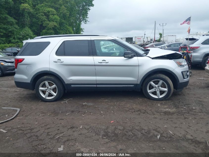 2016 Ford Explorer Xlt VIN: 1FM5K8DH8GGD08562 Lot: 39581034