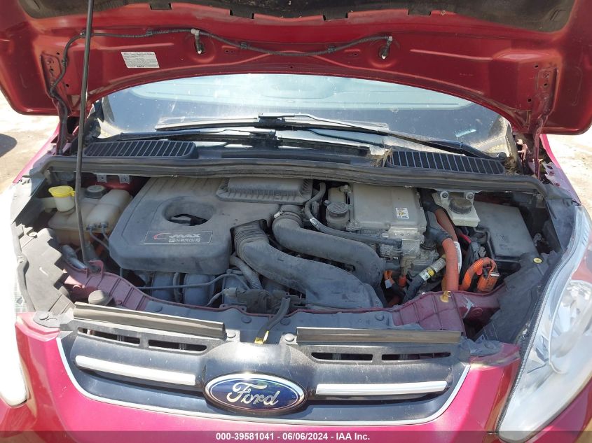 2013 Ford C-Max Energi Sel VIN: 1FADP5CU2DL526584 Lot: 39581041