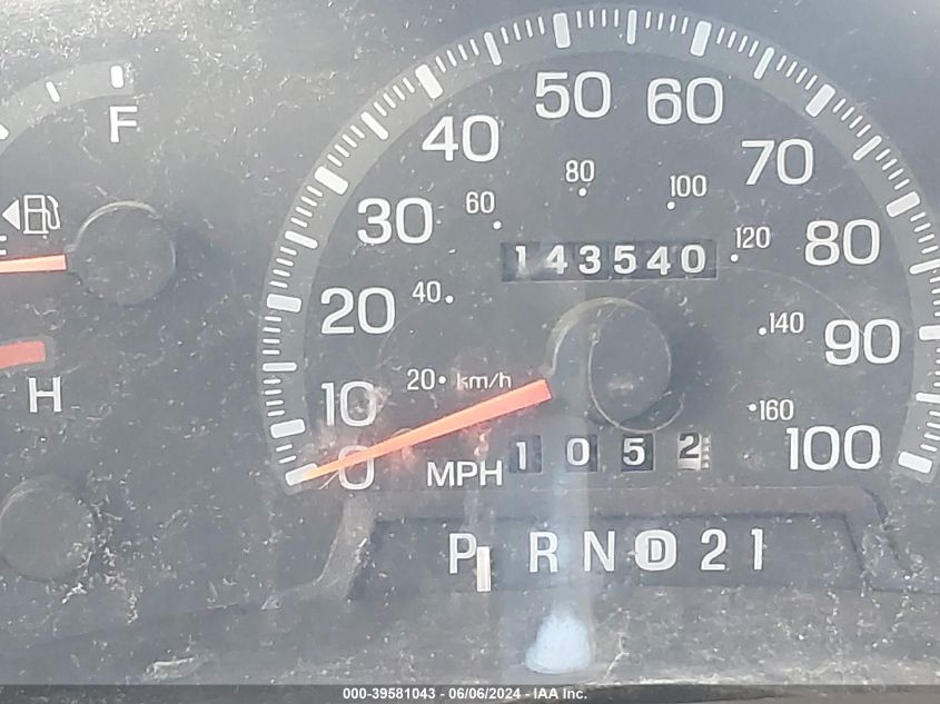 1998 Ford F-150 VIN: 1FTRF17LXWNC24187 Lot: 39581043