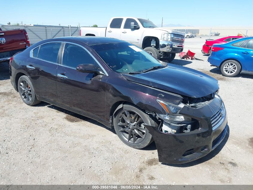 2010 Nissan Maxima 3.5 S VIN: 1N4AA5AP1AC821348 Lot: 39581046