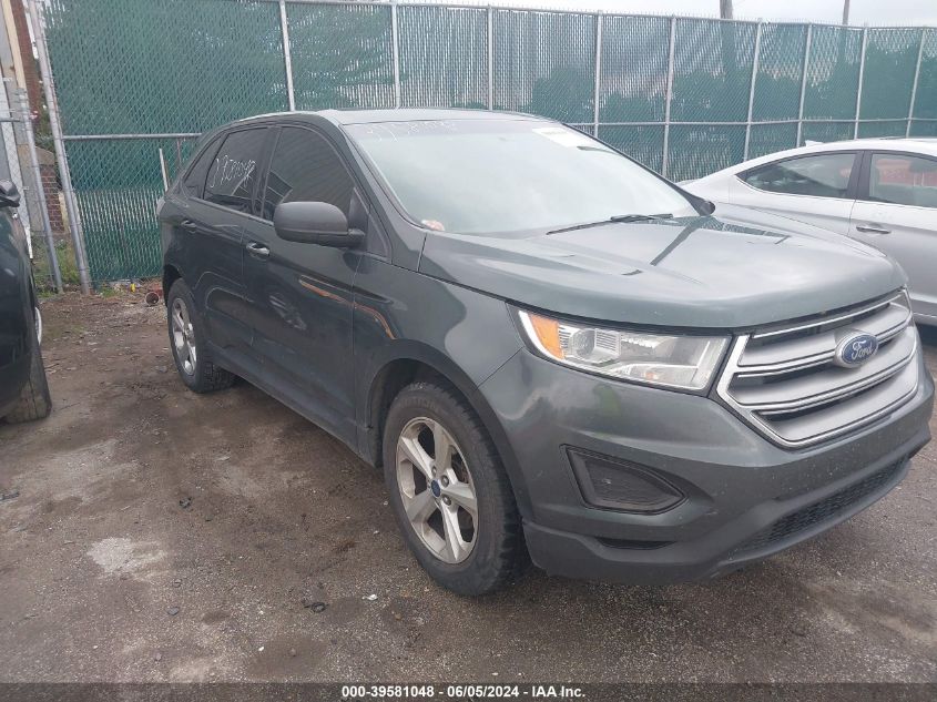 2015 Ford Edge Se VIN: 2FMTK3G99FBB76951 Lot: 39581048