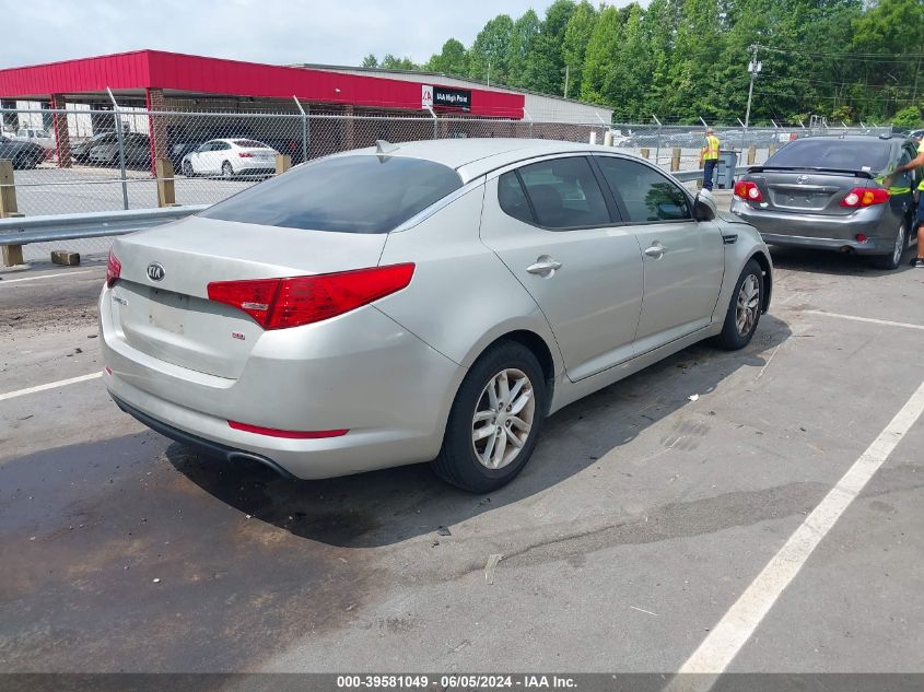 2013 Kia Optima Lx VIN: KNAGM4A79D5357835 Lot: 39581049