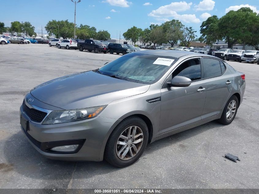 2013 Kia Optima Lx VIN: 5XXGM4A76DG257447 Lot: 39581051