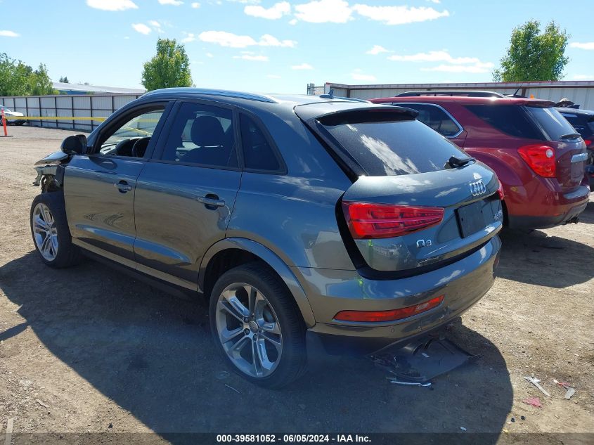 2018 Audi Q3 2.0T Premium/2.0T Sport Premium VIN: WA1ECCFSXJR017287 Lot: 39581052