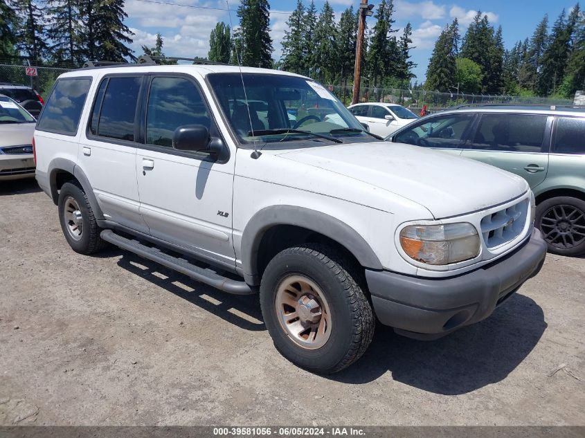 2000 Ford Explorer Xls VIN: 1FMZU72E9YZB61477 Lot: 39581056