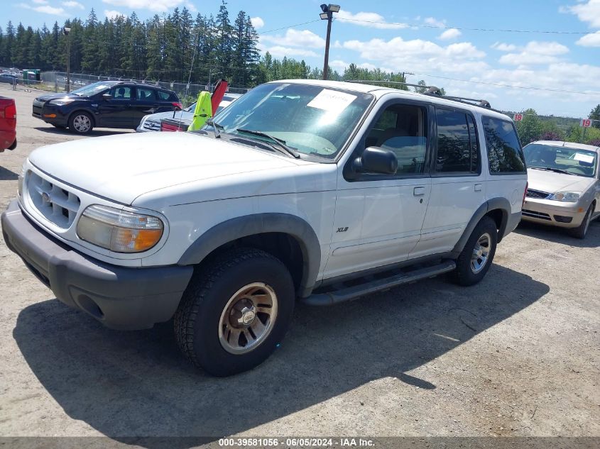 2000 Ford Explorer Xls VIN: 1FMZU72E9YZB61477 Lot: 39581056