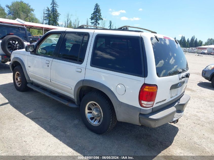 2000 Ford Explorer Xls VIN: 1FMZU72E9YZB61477 Lot: 39581056