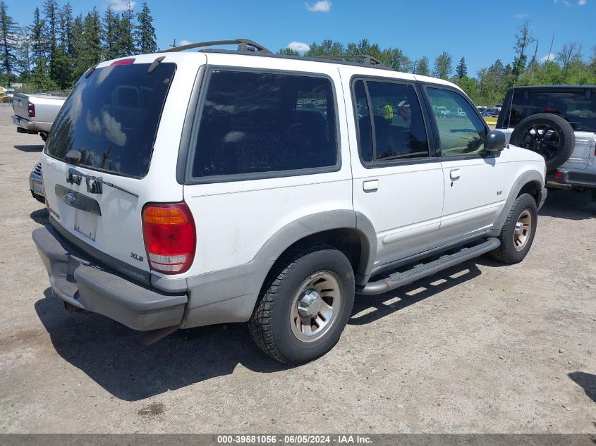 2000 Ford Explorer Xls VIN: 1FMZU72E9YZB61477 Lot: 39581056