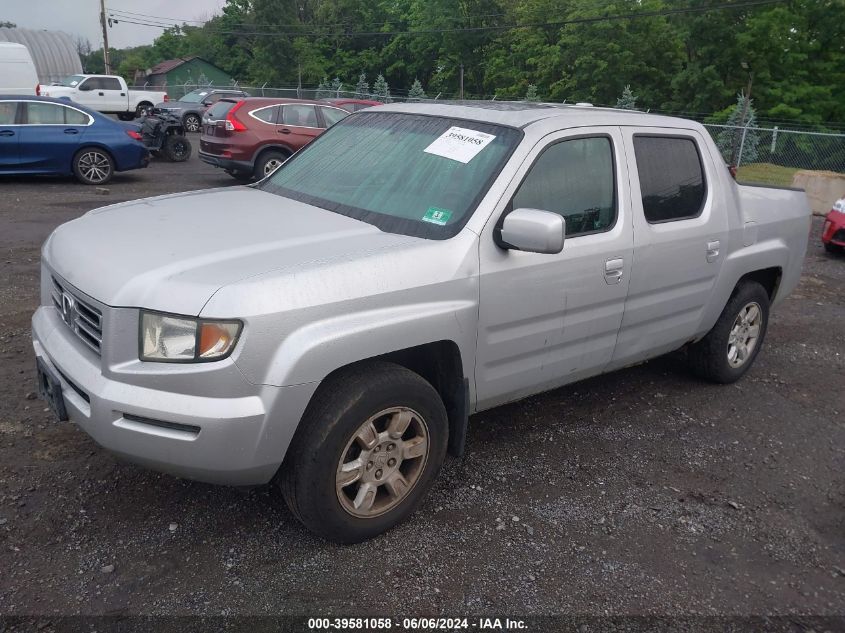 2006 Honda Ridgeline Rtl VIN: 2HJYK16556H549702 Lot: 39581058