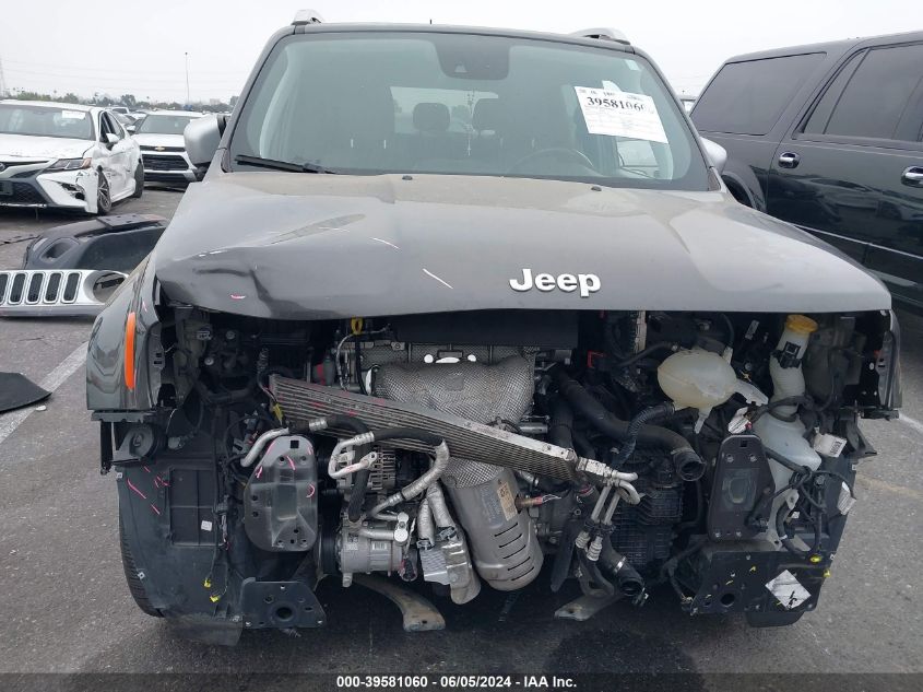 2018 Jeep Renegade Limited Fwd VIN: ZACCJADB9JPG68550 Lot: 39581060