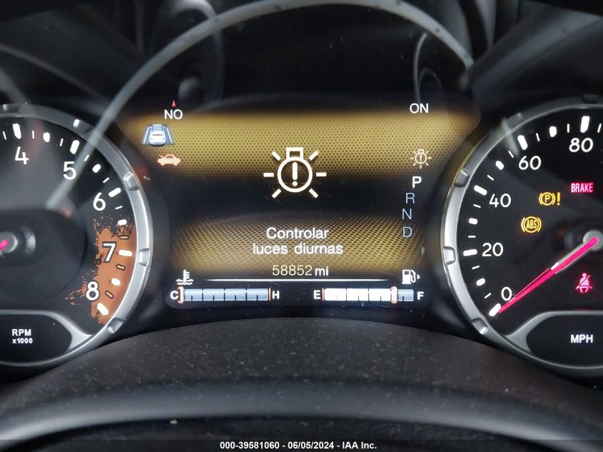 2018 Jeep Renegade Limited Fwd VIN: ZACCJADB9JPG68550 Lot: 39581060