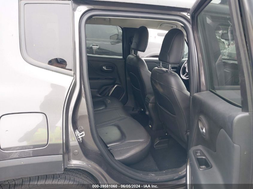 2018 Jeep Renegade Limited Fwd VIN: ZACCJADB9JPG68550 Lot: 39581060