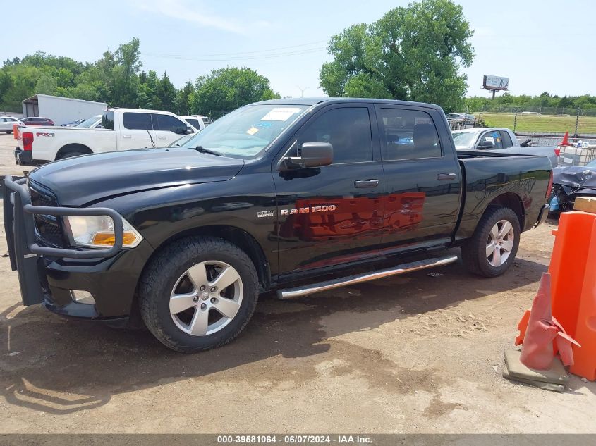 2012 Ram 1500 St VIN: 1C6RD6KT2CS224182 Lot: 39581064