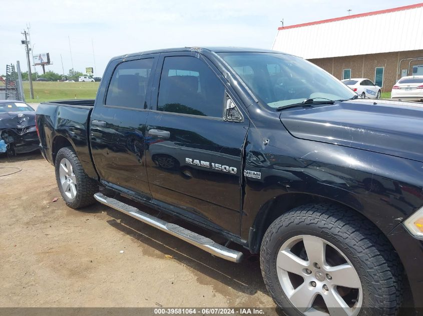2012 Ram 1500 St VIN: 1C6RD6KT2CS224182 Lot: 39581064