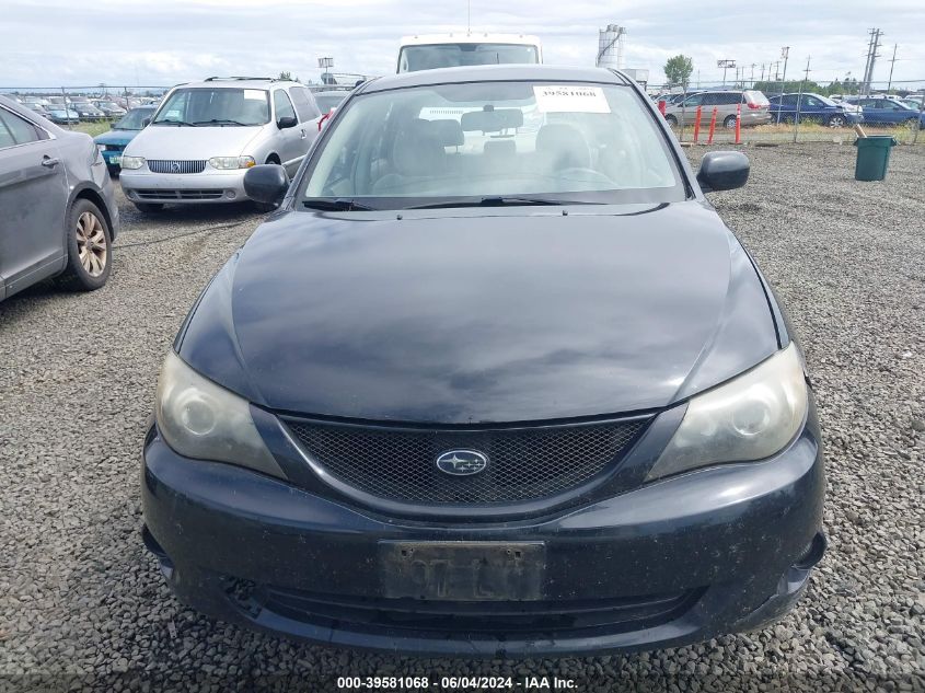 JF1GE61678H521130 2008 Subaru Impreza 2.5I