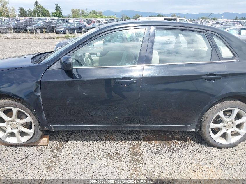 JF1GE61678H521130 2008 Subaru Impreza 2.5I