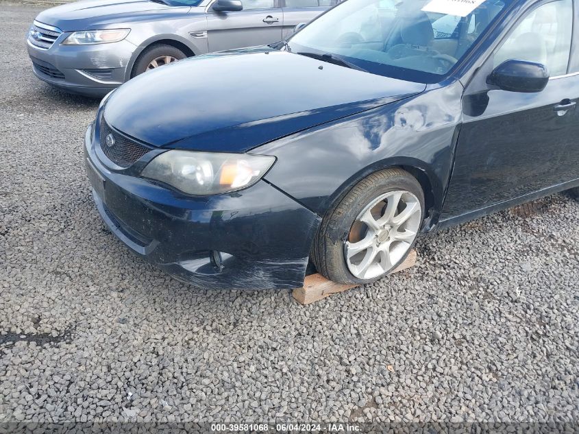 2008 Subaru Impreza 2.5I VIN: JF1GE61678H521130 Lot: 39581068