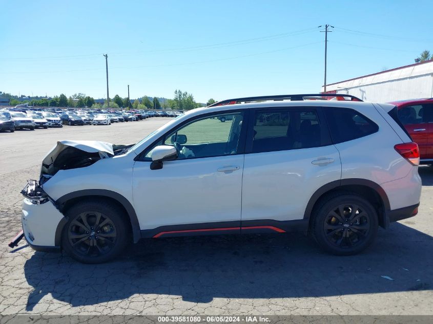 2019 Subaru Forester Sport VIN: JF2SKAPC4KH574292 Lot: 39581080