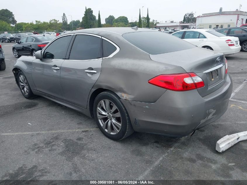 2013 Infiniti M37 VIN: JN1BY1AP0DM512295 Lot: 39581081