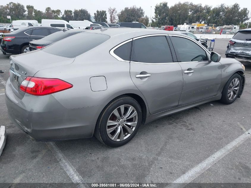 2013 Infiniti M37 VIN: JN1BY1AP0DM512295 Lot: 39581081