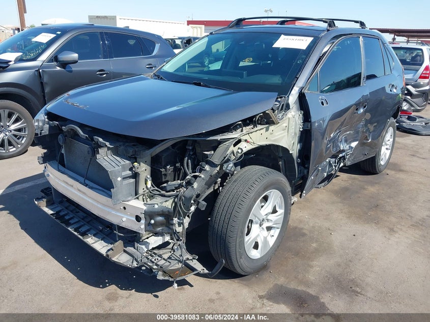VIN 2T3H1RFV8KW057584 2019 TOYOTA RAV4 LE
