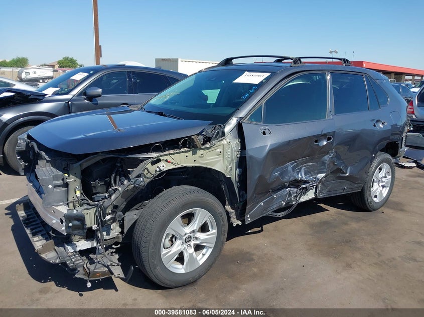 VIN 2T3H1RFV8KW057584 2019 TOYOTA RAV4 LE