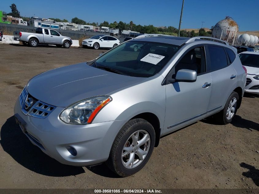 2011 Nissan Rogue Sv VIN: JN8AS5MVXBW672380 Lot: 39581085