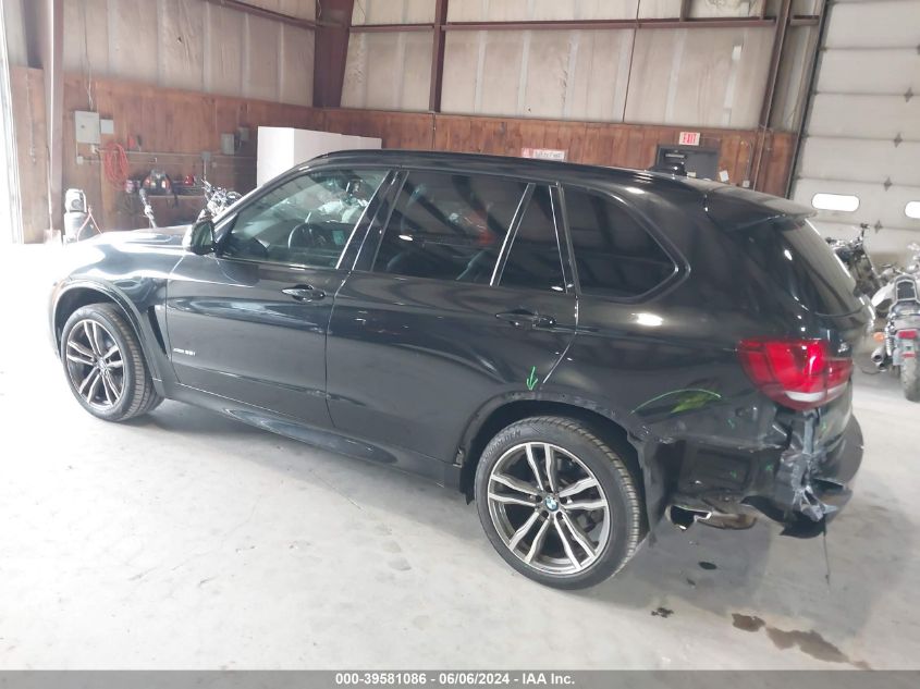 2015 BMW X5 xDrive35I VIN: 5UXKR0C53F0P11558 Lot: 39581086