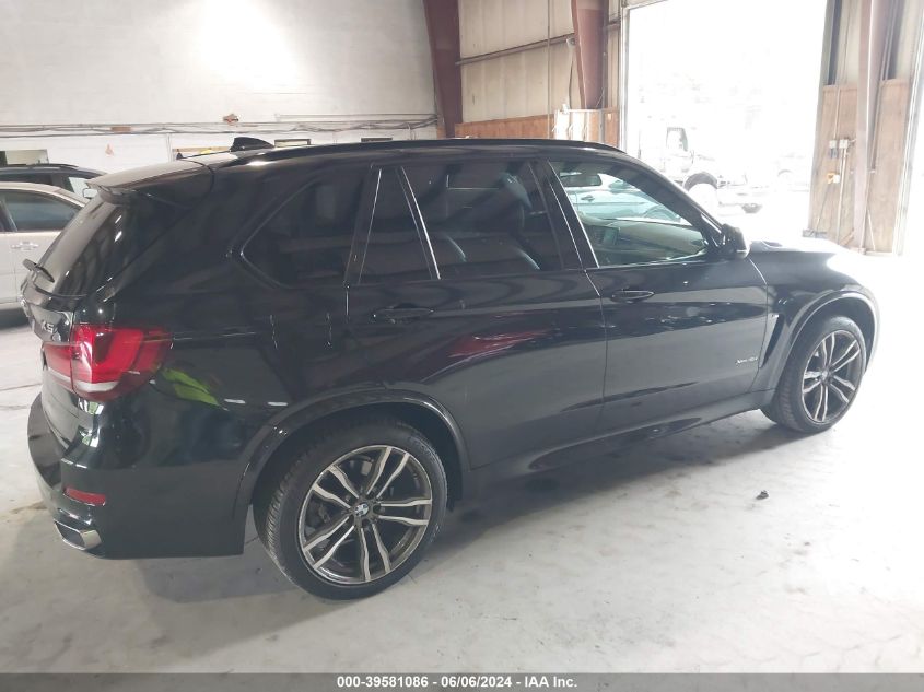 2015 BMW X5 xDrive35I VIN: 5UXKR0C53F0P11558 Lot: 39581086