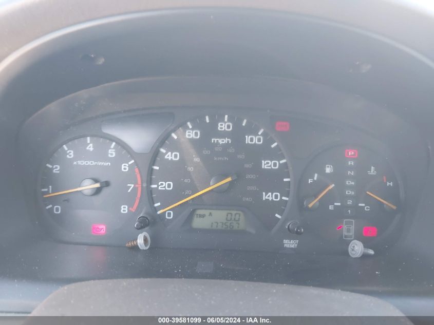 2000 Honda Accord 3.0 Lx VIN: 1HGCG1649YA023633 Lot: 39581099