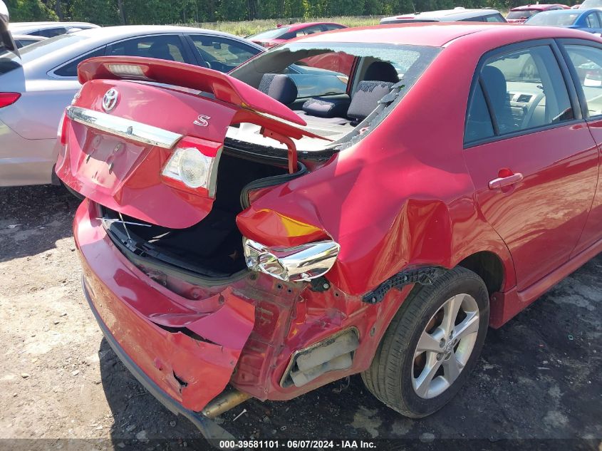 2011 Toyota Corolla S VIN: 2T1BU4EE2BC735807 Lot: 39581101