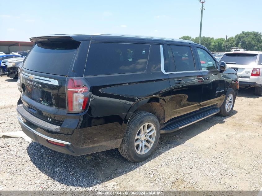 2022 Chevrolet Suburban 4Wd Lt VIN: 1GNSKCKD1NR244125 Lot: 39581104