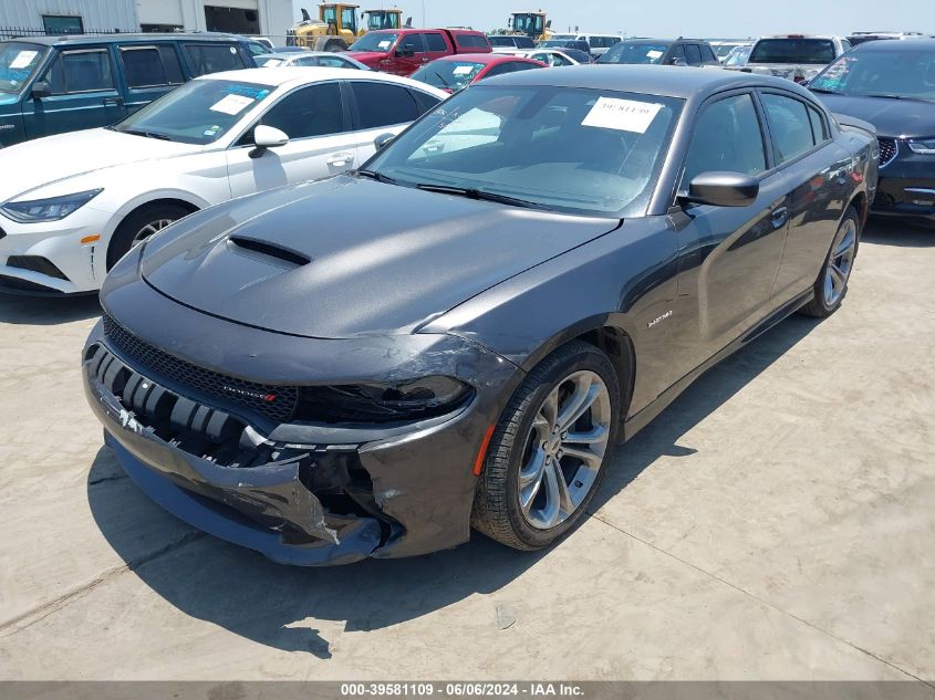 2022 Dodge Charger R/T VIN: 2C3CDXCT1NH235742 Lot: 39581109