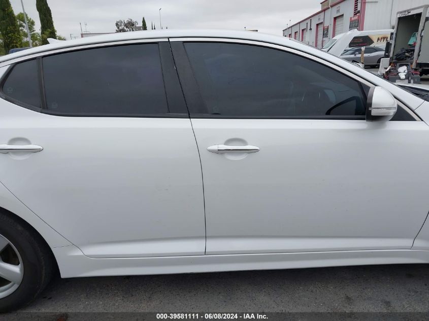 2015 KIA OPTIMA LX - 5XXGM4A74FG415027