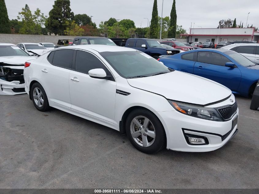 2015 KIA OPTIMA LX - 5XXGM4A74FG415027